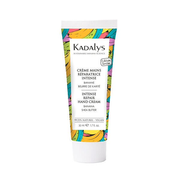 Kadalys Nápravný krém na ruce s bambuckým máslem a vůní banánu (Intense Repair Hand Cream) 50 ml