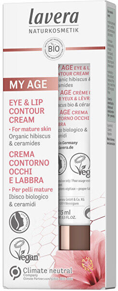 Lavera Krém na kontury očí a rtů My Age (Eye & Lip Contour Cream) 15 ml