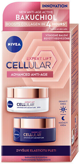 Nivea Dárková sada remodelační péče pro zralou pleť Hyaluron Cellular Filler