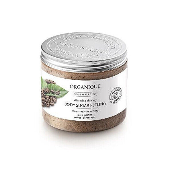 Organique Tělový cukrový peeling proti celulitidě Coffee (Coffe Sugar Peeling) 200 ml