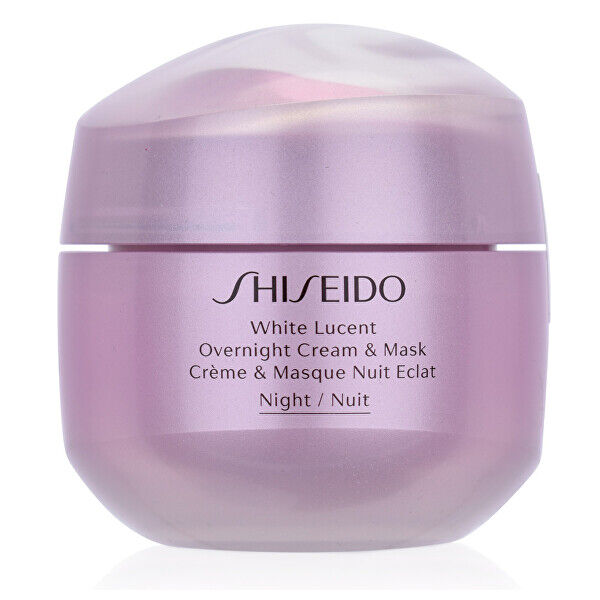 Shiseido Noční krém a maska proti pigmentovým skvrnám White Lucent (Overnight Cream & Mask) 75 ml