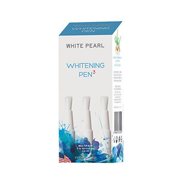 VitalCare Pero na bělení zubů White Pearl 3 x 2,2 ml