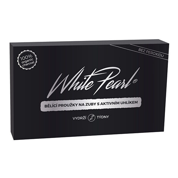 VitalCare Bělicí proužky na zuby s aktivním uhlíkem White Pearl