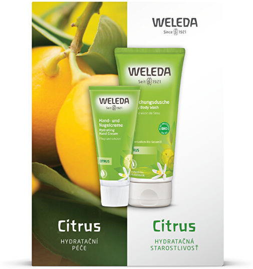 Weleda Kosmetická sada Citrusová hydratační péče