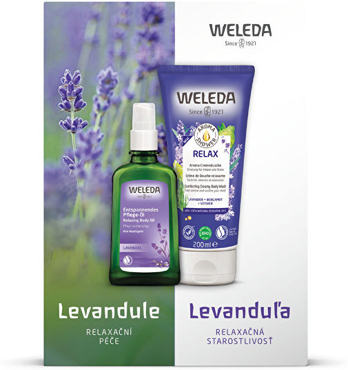 Weleda Kosmetická sada Levandulová relaxační péče