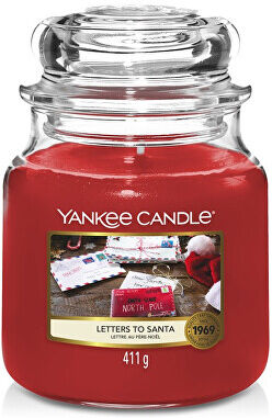 Yankee Candle Aromatická svíčka Classic střední Letters to Santa 411 g