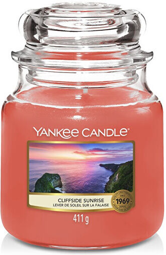 Yankee Candle Aromatická svíčka střední Cliffside Sunrise 411 g