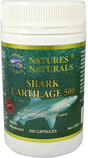 Australian Remedy Shark Cartilage 500 - žraločí chrupavka 200 kapslí