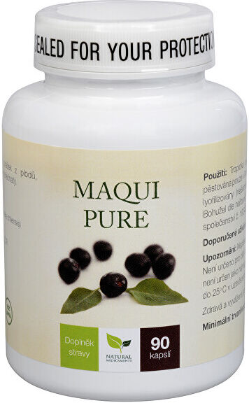 Natural Medicaments Maqui Pure 90 kapslí