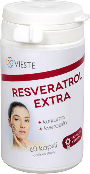 Vieste Resveratrol Extra 60 kapslí