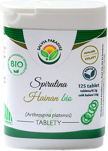 Salvia Paradise Spirulina Hainan BIO tablety 800 tablet