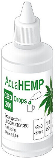 Ovonex AquaHEMP DROPS broad spectrum - 50 ml CBD 200