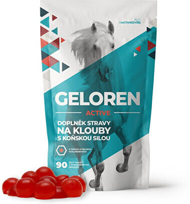 Aktivní zvíře Geloren ACTIVE 400 g 90 ks - kloubní výživa