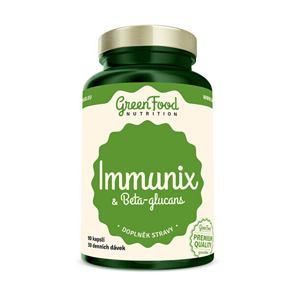 GreenFood Nutrition Nutrition Immunix & Beta-glucans 90 kapslí