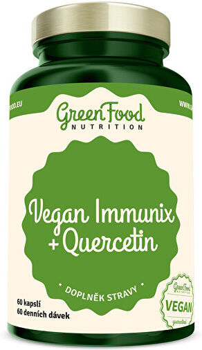 GreenFood Nutrition Nutrition Vegan Immunix + Quercetin 60 kapslí