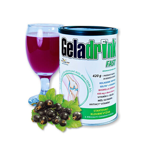 Geladrink GELADRINK FAST nápoj - 420 g Pomeranč