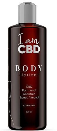 I am CBD Tělové mléko s CBD a panthenolem 200 ml