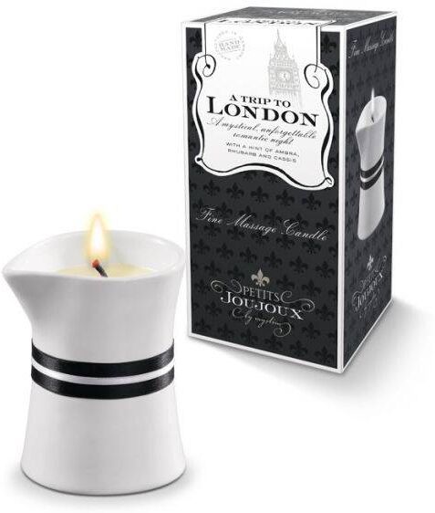 Mystim (GE) Świeca Petits Joujoux Fine Massage Candles - A trip to London (mała)   100% DYSKRECJI   BEZPIECZNE ZAKUPY