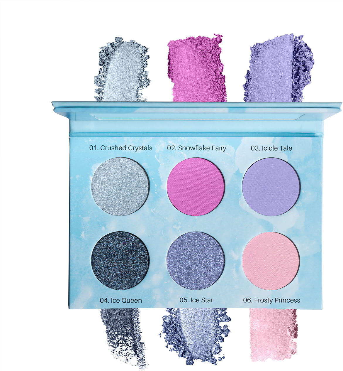 NEONAIL Paleta cieni prasowanych Frosted Fairy Tale Eyeshadow Palette