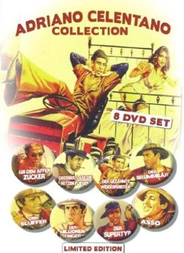 Adriano Celentano - Collection ( Limitierte Sammler Box ) [8 Dvds]