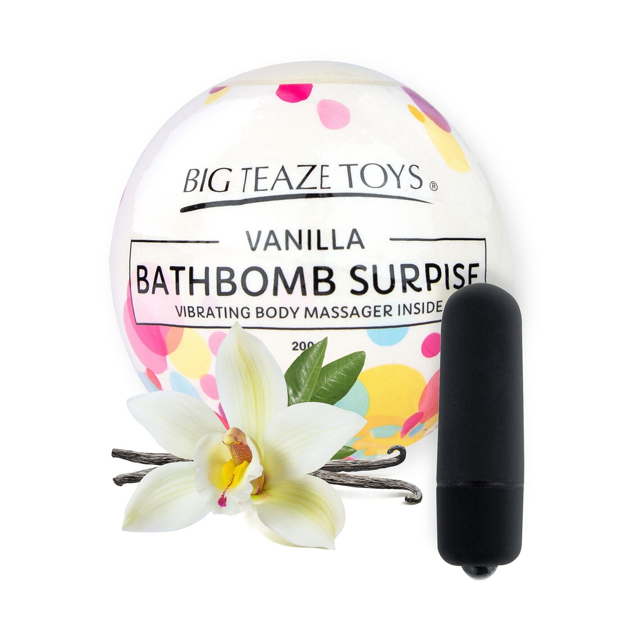 Big Teaze Toys Boule de Bain Surprise Vanille