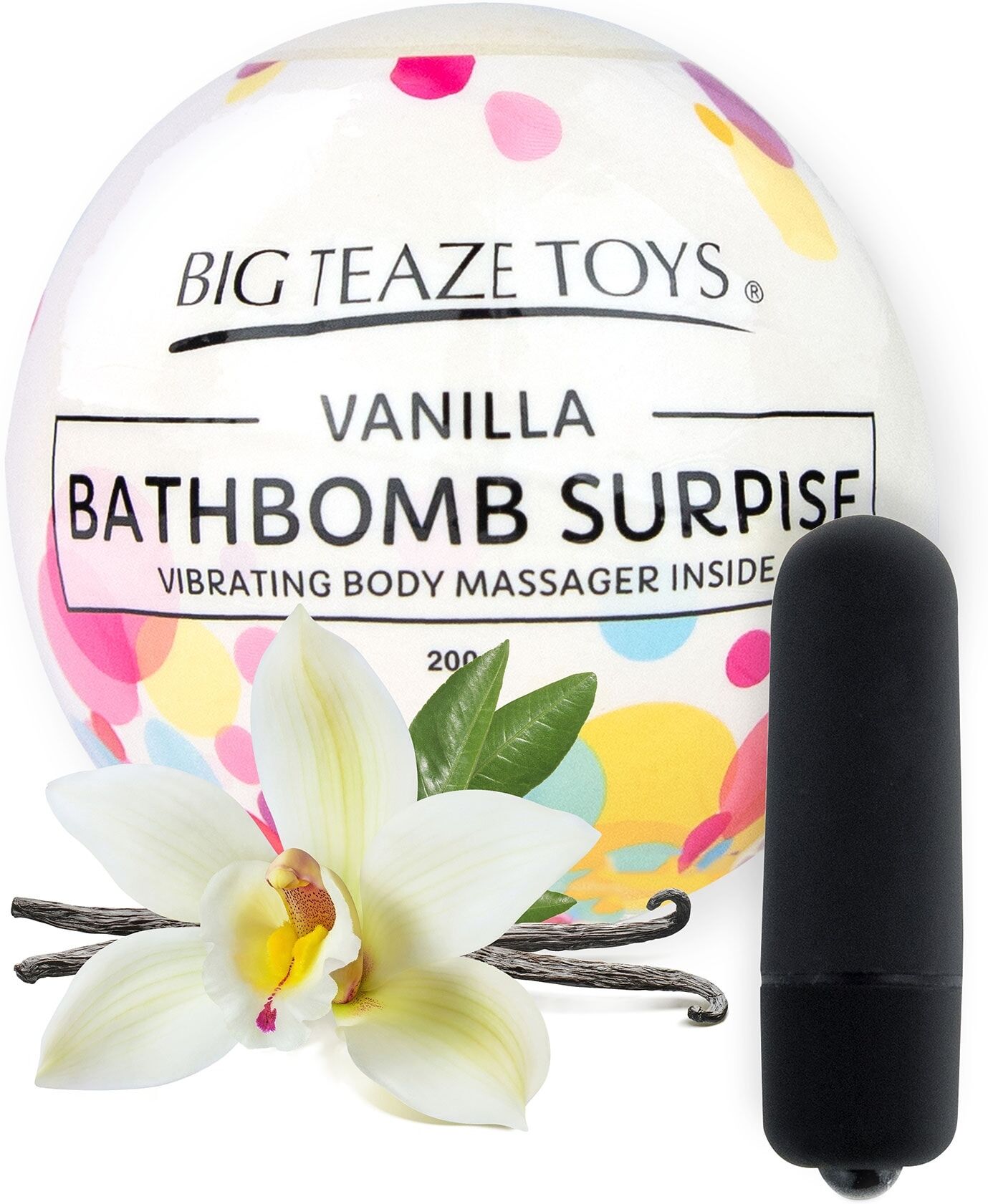 Big Teaze Toys Boule de Bain Surprise Vanille