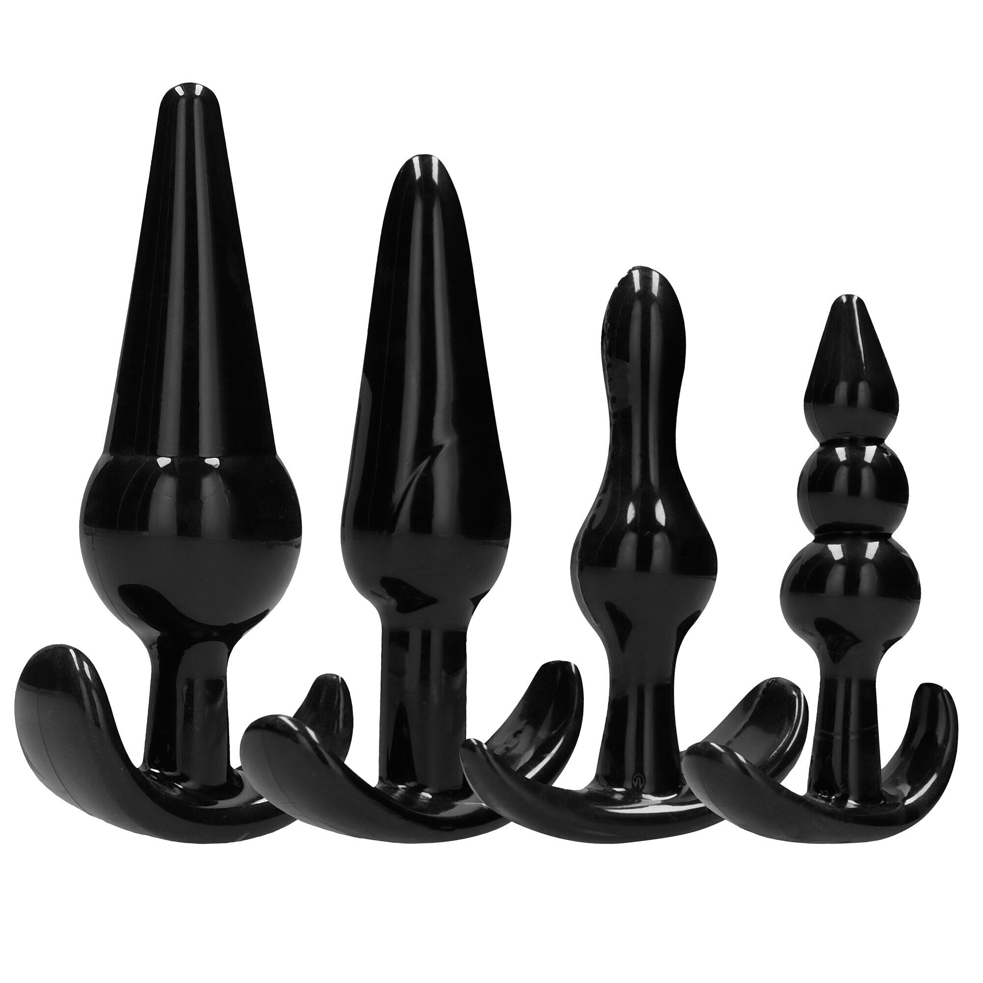 SONO Kit de 4 Plugs Anal Super-Flexible N°80