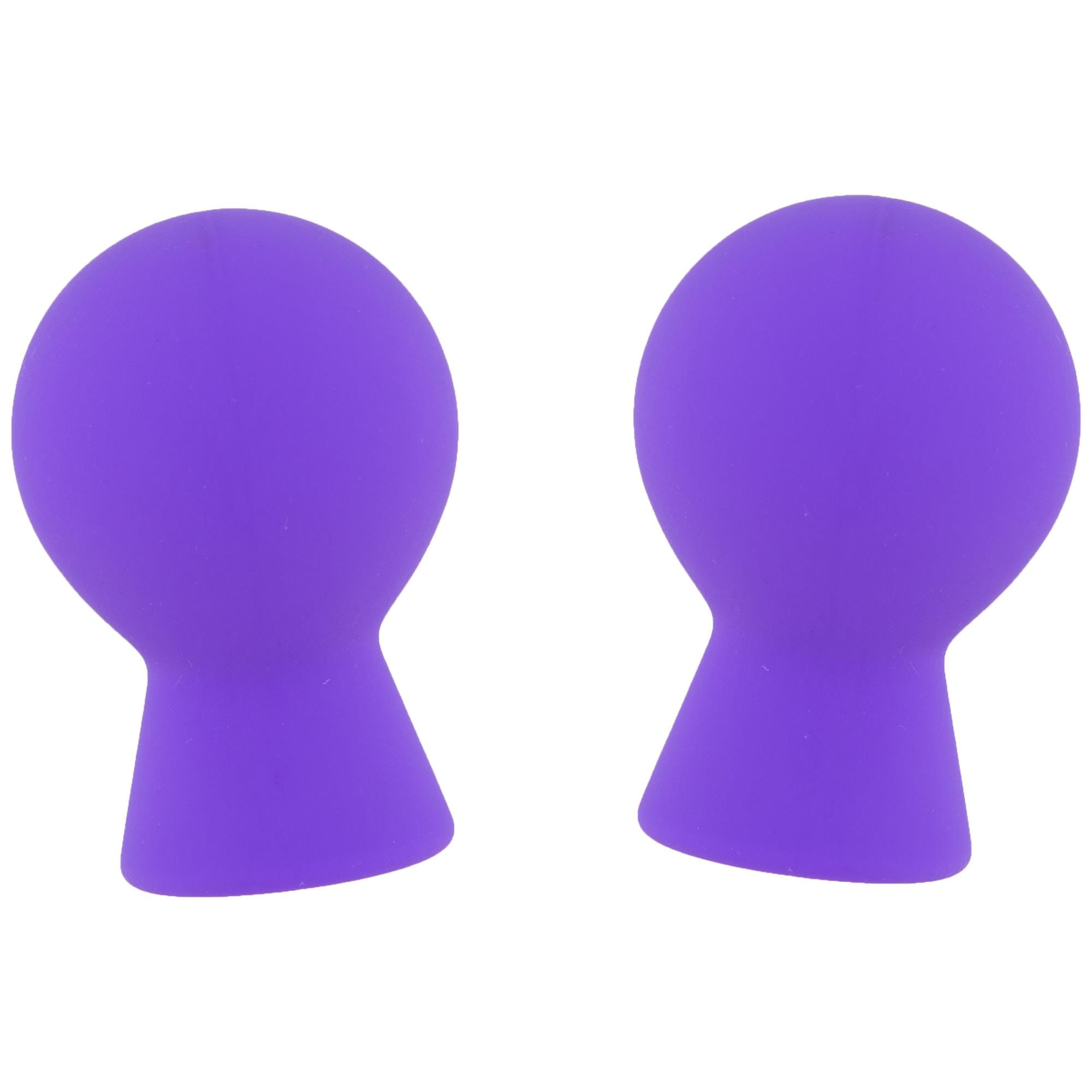 Dream Toys Lit-Up Nipple Suckers Small Purple