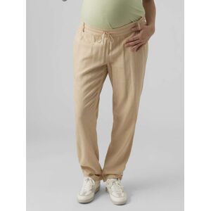 Mamalicious Umstandshose »MLBEACH WOVEN STRING PANT NOOS« Irish Cream  XS (34)