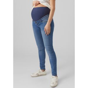 Mamalicious Umstandsjeans »MLMILA«, mit Bauchband blue-used Größe XS (34)