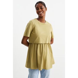 C&A Mama C&A Still-T-Shirt, Gelb, Größe: XL Weiblich