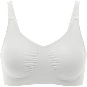 Medela Seamless Non-wired Maternity and Nursing Bra White (White)