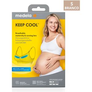 Medela Keep Cool Bra Embarazo y Lactancia Blanco L