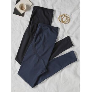 Pack de 2 leggings para embarazo Seamless ENVIE DE FRAISE negro