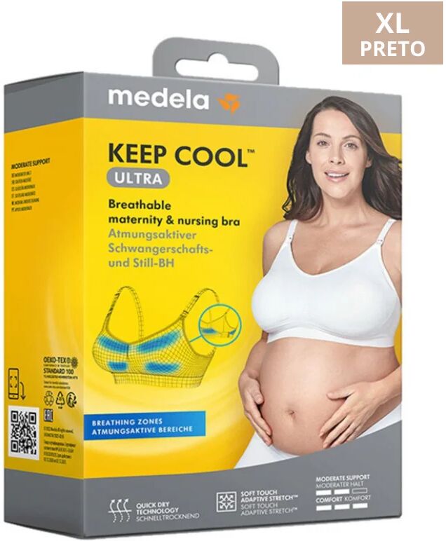 Sujetador Keep Cool Ultra White de Medela XL