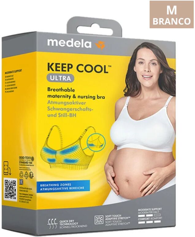 Medela Sujetador Keep Cool Ultra M Blanco