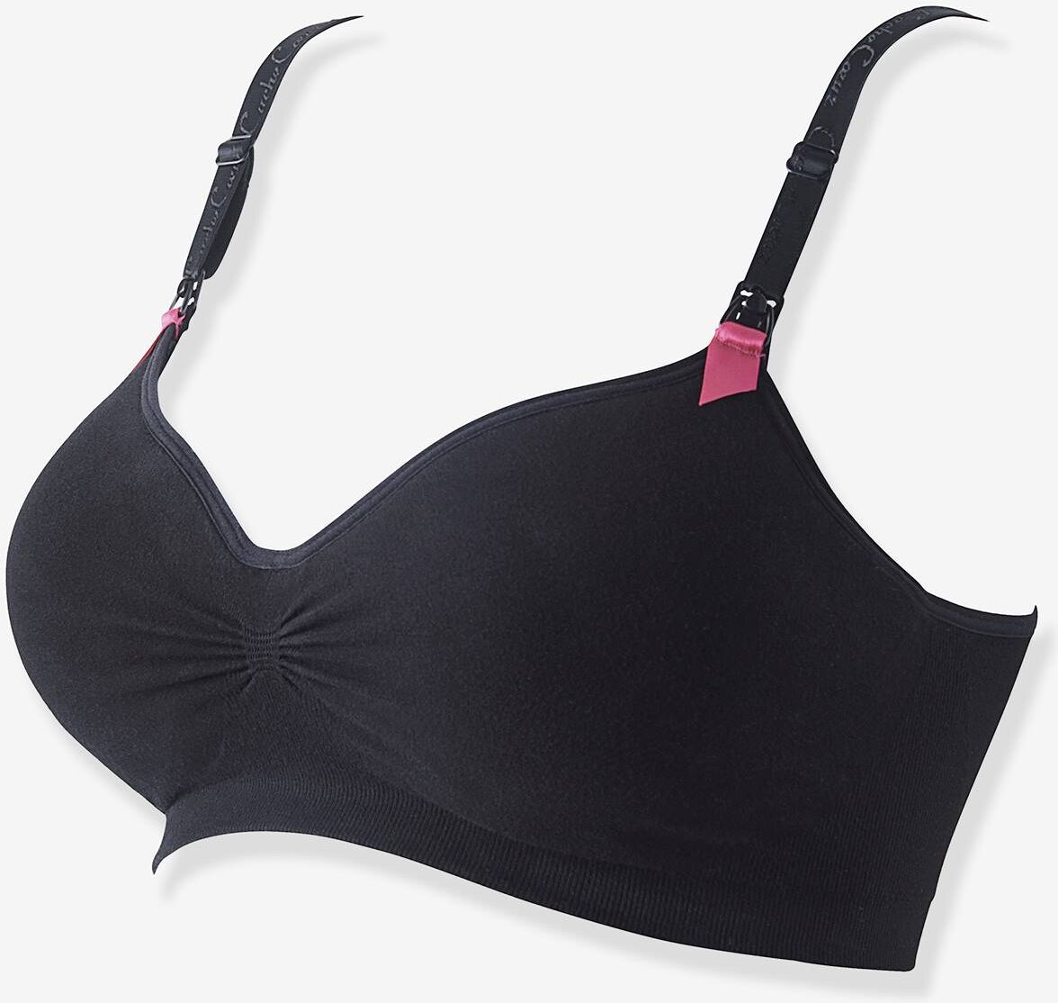 Sujetador top de lactancia Essentiel CACHE COEUR negro