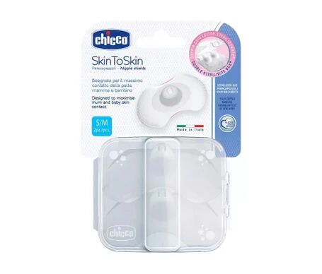 Chicco Protegepezón Silicona Skintoskin T-S-/M 2uds