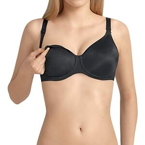 Anita Women's Maternity Basic Nursing Bra (Still-bh Basic) Black (Black 001) plain, size: 85d