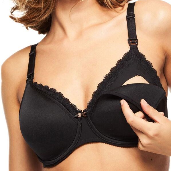 Chantelle Merci Maternity Bra - Black  - Size: 1871 - Color: musta