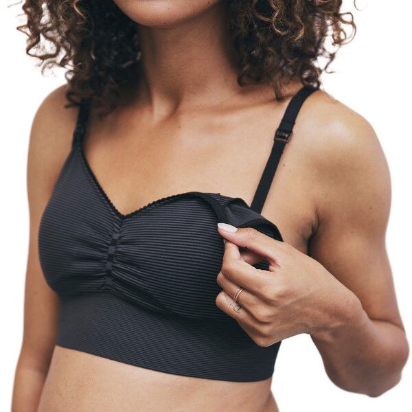 Boob Fast Food Bra Free - Black  - Size: 9318 - Color: musta