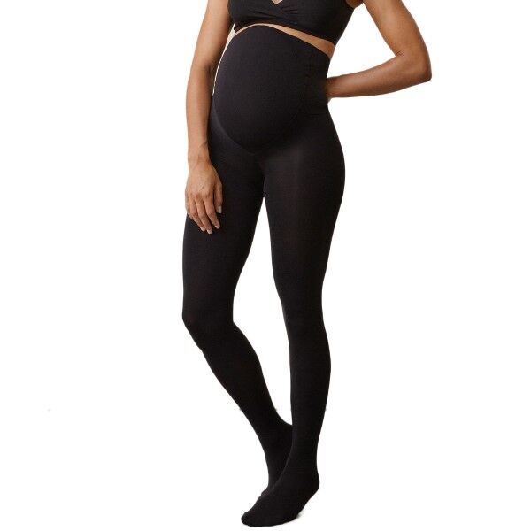 Boob Maternity Tights - Black  - Size: 2917 - Color: musta