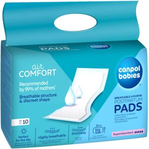 Canpol babies Postpartum Pads serviettes hygiéniques de maternité Super Absorbent 10 pcs