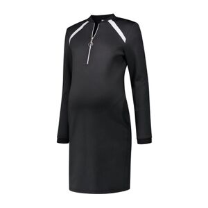 LOVE2WAIT Robe de maternité Scuba Noir L