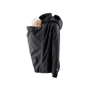 mamalila Veste de grossesse à col Softshell noir M