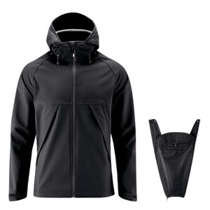 mamalila Veste de portage de bébé softshell Allrounder noir