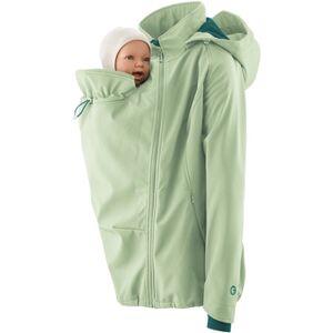 mamalila Veste de grossesse portage softshell Allrounder vert L