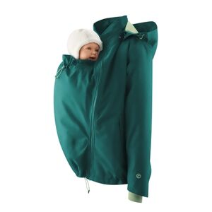 mamalila Veste porte-bebe hiver Winterfriend bleu glacier