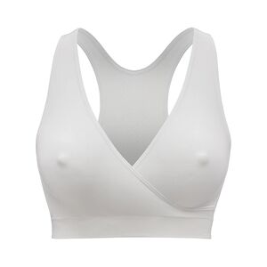 medela Soutien-gorge d'allaitement/grossesse nuit Keep Coola¢ respirant blanc