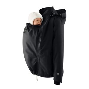 mamalila Veste de portage de bébé Winterfriend noir S